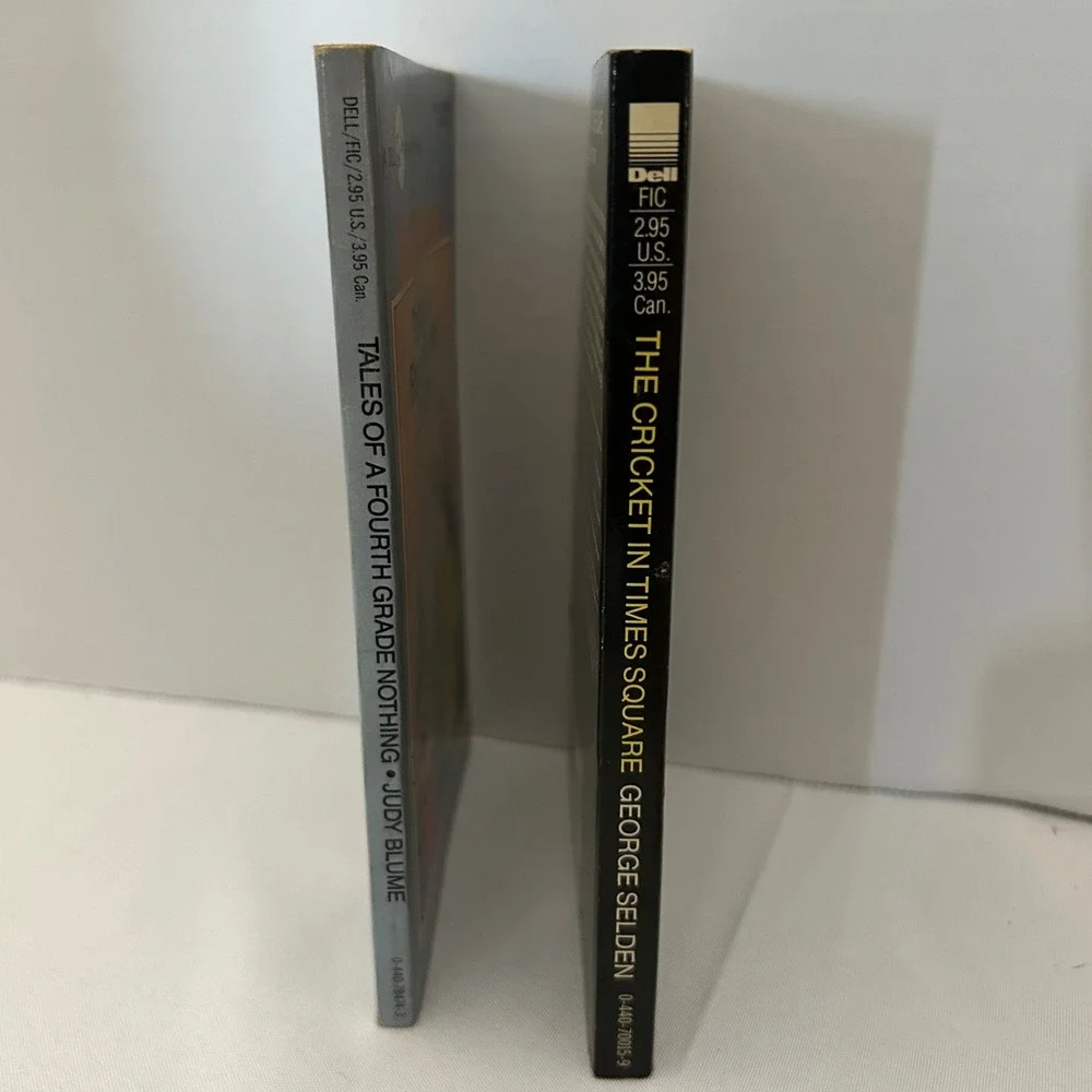 Book Bundle Judy Blume Tales of a Fourth Grade Nothing & Cricket in Times Square
